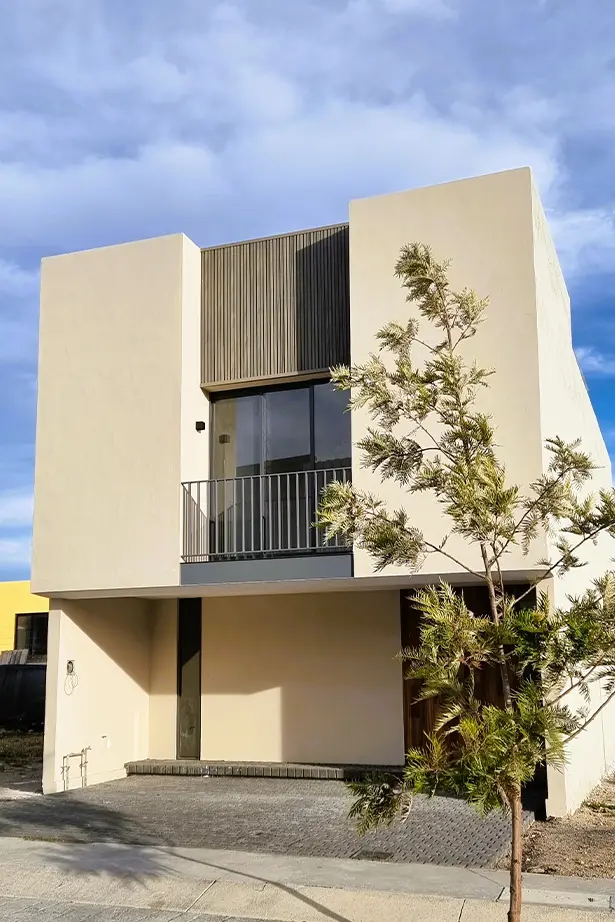 Render de casa moderna