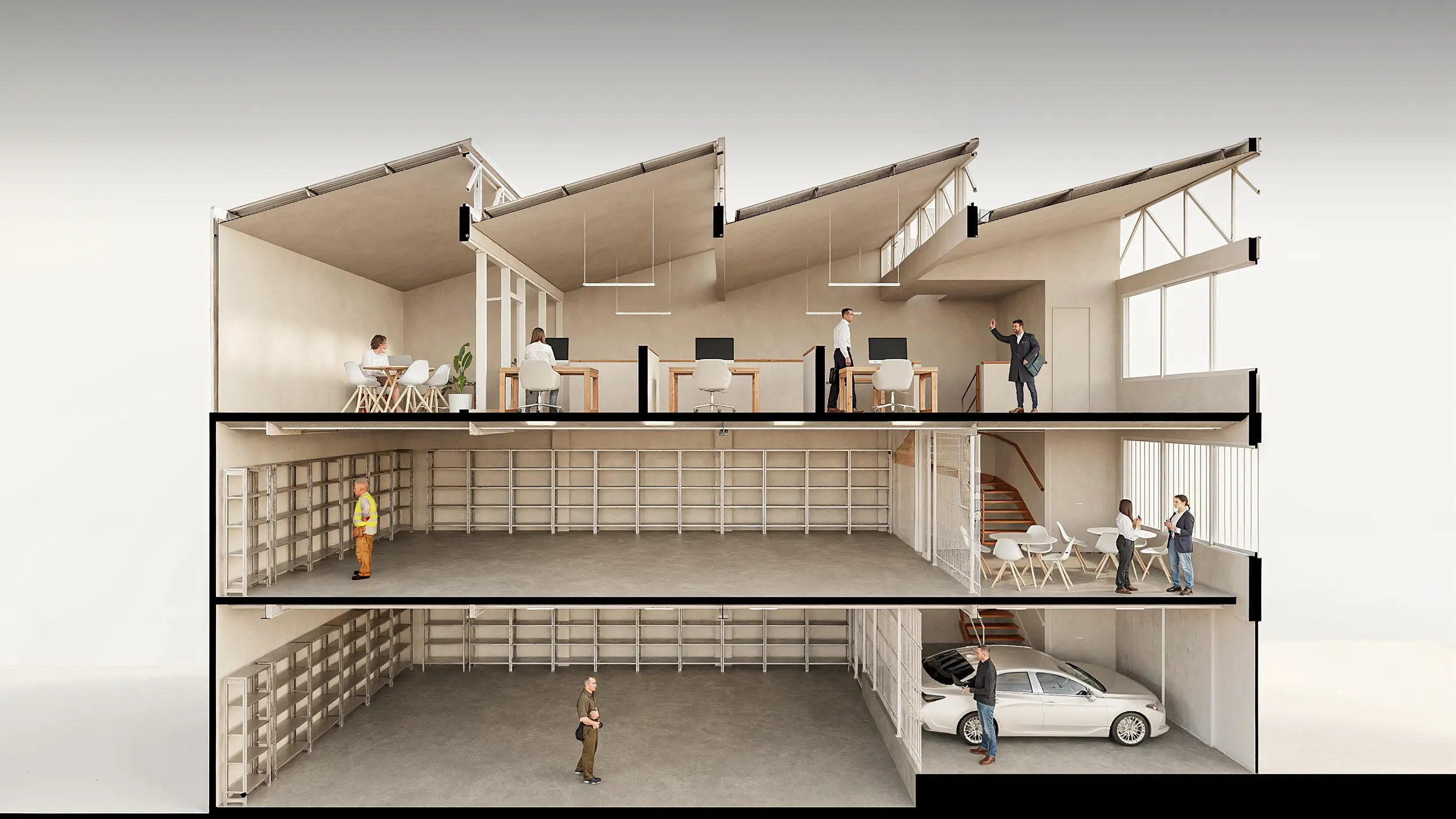 Interior de casa moderna